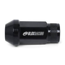 Load image into Gallery viewer, BLOX Racing Street Series Forged Lug Nuts - Black 12 x 1.25mm - Set of 16
