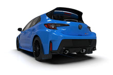 Load image into Gallery viewer, Rally Armor 23-24 Toyota GR Corolla Black Mud Flap w/ Light Blue Logo
