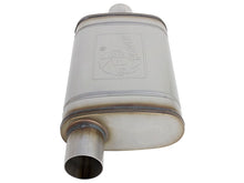 Load image into Gallery viewer, afe MACH Force-Xp Muffler 2-1/2 IN ID Offset/Center x 9 IN W x 4 IN H x 14 IN L - Oval Body
