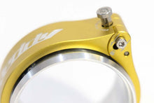 Load image into Gallery viewer, GReddy 3.0 Inch Gold Anodized Aluminum Boost Tube Clamp Set
