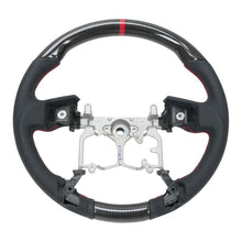 Load image into Gallery viewer, NRG 12-23 Toyota Tacoma OEM Plus Carbon Fiber Steering Wheel w/ Red Stitch &amp; Red Center Mark
