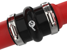 Load image into Gallery viewer, aFe BladeRunner Aluminum Hot and Cold Charge Pipe Kit Red Ford F-150 24-26 V6-2.7L (tt)
