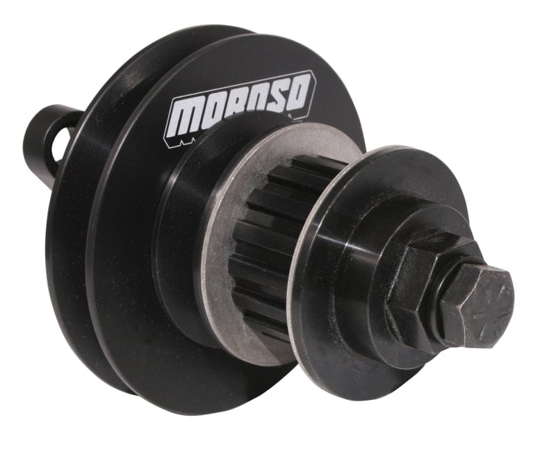 Moroso GM LS Dry Sump & Vacuum Pump Drive Kit Flange Style w/Pulleys
