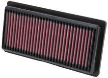 Load image into Gallery viewer, K&amp;N Replacement Panel Air Filter 12-14 Nissan Versa 1.6L 1.031in H x 9.125in OS L x 4in OS W
