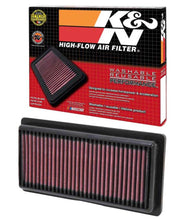Load image into Gallery viewer, K&amp;N Replacement Panel Air Filter 12-14 Nissan Versa 1.6L 1.031in H x 9.125in OS L x 4in OS W
